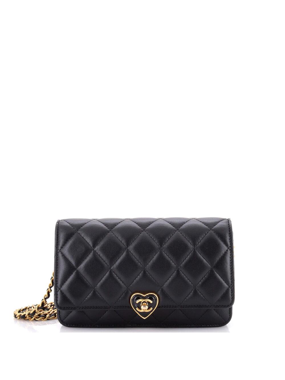 Chanel Coco Love Cc Heart Wallet On #357223C44B